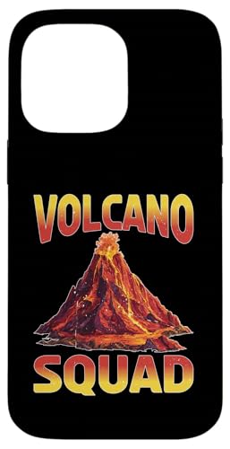 Volcano Squad 科学化学実験 スマホケース iPhone 14 Pro Max 用