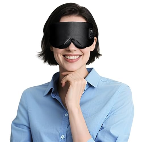 Heated Eye Mask for Dry Eyes - Warm Compress for MGD, Dry Eye Syndrome, Chalazion Blepharitis Stye Eye Treatment, Hot Heating pad for Relief, Silk Sleep Mask for Deep Relax