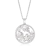 Ross-Simons Sterling Silver Sea Life Pendant Necklace. 18 inches