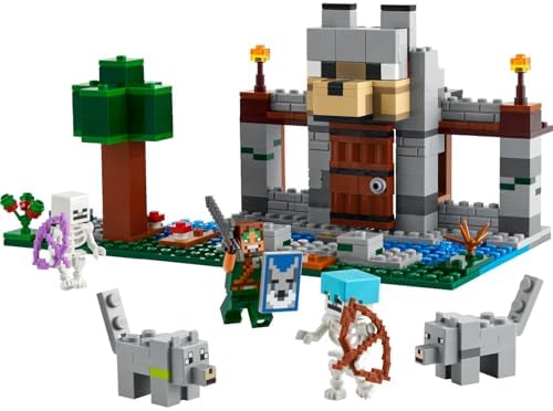LEGO Minecraft Kurt Kalesi 21261-8 Yaş ve Üzeri Macera Oyunları Seven Çocuklar İçin İskelet Kaşif İçeren Yaratıcı Oyuncak Yapım Seti (312 Parça) - Görsel 2