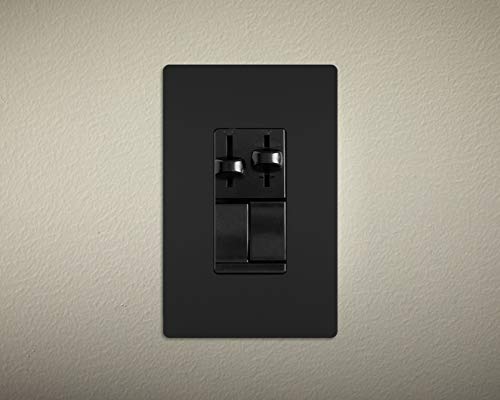 Legrand Lscldc163Pbk Ls Trademaster Preset Dimmer With Single-Pole 3-Way, 3-Speed De-Hummer Fan Control, Black #TOP1