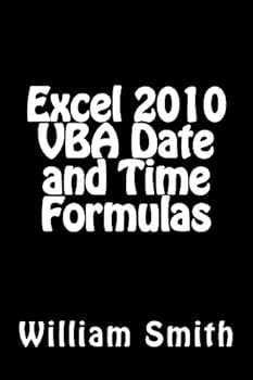 Paperback Excel 2010 VBA Date and Time Formulas Book