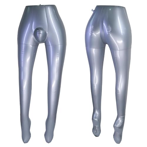 PVC Inflatable Male Leg Torso Model Men Half Body Mannequin Pants Trousers Display Props