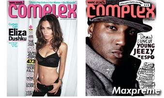 Complex Magazine: Eliza Dushku/Young Jeezy (Oct/Nov 2009)