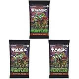 Magic: The Gathering | Teenage Mutant Ninja Turtles   Boîte de boosters de Jeu (Version Française) (Lot de 3)