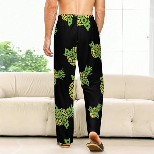 Psych Pineapple Soft Pajama Pants Casual Lounge Pants Joggers Pj Bottoms with Pockets for Men Women2