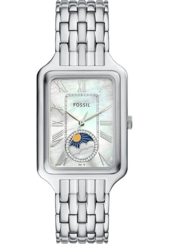 Fossil Reloj Analógico para Mujeres de Cuarzo con Correa en Acero Inoxidable ES5400