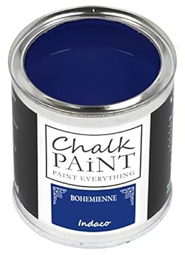 Chalk Paint Everything® Indaco (Indigo Blue) – 250 ml Water-Based Chalk Paint for Shabby Chic Furniture, Décor, and Upcycling Projects – Non-Toxic, Easy to Apply