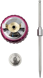 INTERTOOL Needle, Nozzle, Air Cap Set, 1.3 mm, Fits Standard LVLP Spray Guns PT08-2413