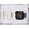 Yesland 12 oz Mr and Mrs Mug Ceramic Coffee Mug for the Couple Ideal Gift for Engagement Anniversary His and Hers Bride and Groom Valentines and Christmas Gifts Set of 2 Black White