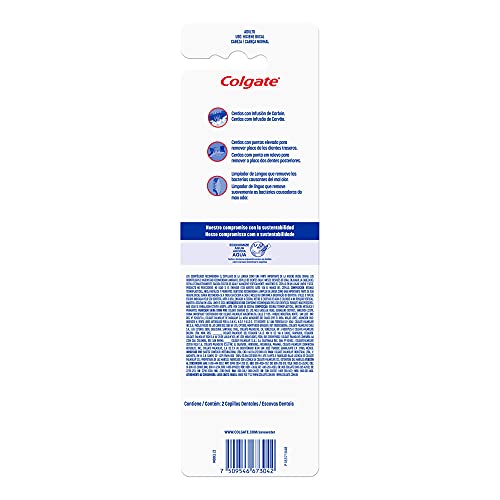 Escova Dental Macia Colgate C/2 Zig Zag Infusão De Carvão