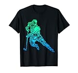 Este genial diseño de jugador de hockey sobre hielo es un regalo perfecto para los jugadores de hockey.