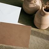 Leucasa 60 sztuk kopert papierowych C6-11,4 x 16,2 cm 130 g/m² białe koperty z wilgotnym ogonem koperty ślubne na kartki z życzeniami, wesela, ukończenie szkoły, baby shower, przyjęcia, zaproszenia
