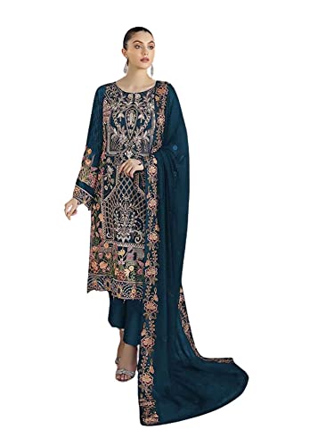 Salwar Kameez pakistanais costume indien pour mariages et fêtes taille 40