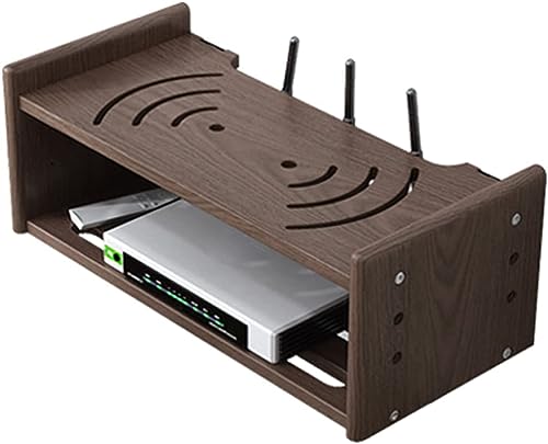 Meuble TV élégant et fonctionnel en finition blanche pour décodeur