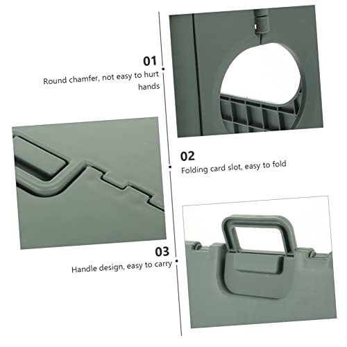 BESPORTBLE 5 Peças Com Design De Serviço Portátil Curto Crianças Adultos Escadote Para Antiderrapant