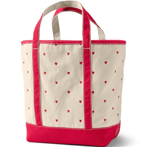 Image of Lands' End Open Top Canvas Tote Bag