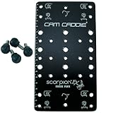 Cam Caddie Scorpion EX Photo Video Cheese Plate / Tripod Mount with (21) ¼”-20 and (9) 3/8"-16 Threa