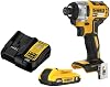 Atornillador de Impacto DEWALT 20V MAX, 1/4 Pulgada, Incluye Batería y Cargador (DCF787D1) 2