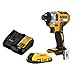 DEWALT 20V MAX Impact Driver, 1/4 Inch, Battery and Charger Included (DCF787D1)