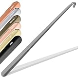 Cuillères extra longues : la grande taille d'environ 72 cm est idéal pour une utilisation debout tout en protégeant le dos. Avec le chausse-pied JK-Trade, l'enfilage des chaussures est aussi rapide et facile que jamais.