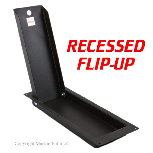 Marson - 24" Flip Up Recessed Motorcycle Wheel Chock, Mfg In The Usa #TOP2