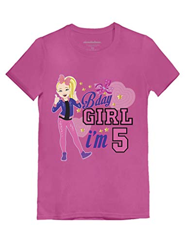 Birthday Girl JoJo Siwa Shirts Gift for 5 Year Old Girl 5th Birthday Party Shirt Bday Girl I'm 5