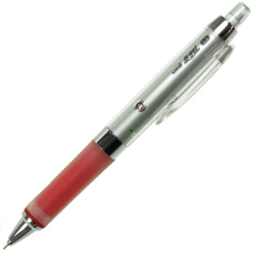 Crayon mécanique Uni Alpha-Gel Kuru Toga 0.5 mm, corps rouge