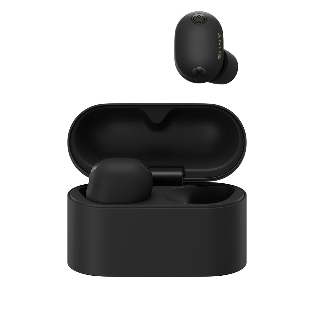 Sony WF-1000XM6: auricolari wireless top di gamma con noise cancelling, suono Hi-Res, chiamate nitide, EQ a 10 bande, autonomia fino a 24 ore NC on, IPX4, iOS/Android - Black