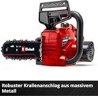 Einhell Akku-Kettensäge GE-LC 18/25-1 Li Kit (1x 3,0Ah) | PXC | 18 V | 23 cm Schnittlänge | 4,5 m/s Schnittgeschwindigkeit | autom. Kettenschmierung | 3,0 Ah Akku & Ladegerät – Ansicht 9