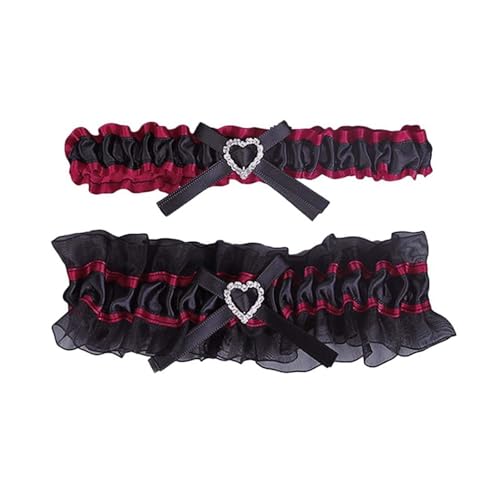 1. Elegante Accessorio Alla Coscia Per Le Spose, Che Aggiunge Raffinatezza All'abito Da Sposa.