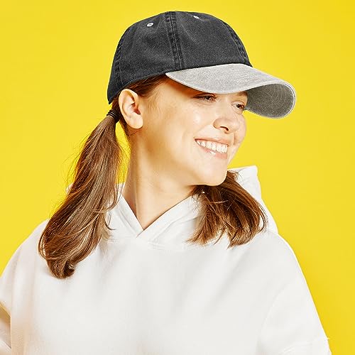 Image of The Hat Depot 100% Cotton Pigment Dyed Low Profile Dad Hat Six Panel Cap
