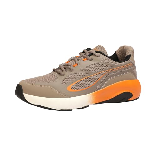 Image of Neeman's Urban Strive Sneakers for Men | Lightweight Breathable Mesh Casual Shoes with Dual Foam Cushioning & High Traction Sole | Lace Up Walking Shoes