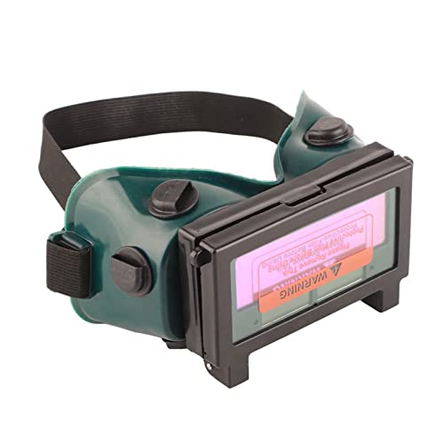 Óculos de Soldador Com Escurecimento Automático, óculos Confortáveis ​​de Soldagem Com Visão de 90x3