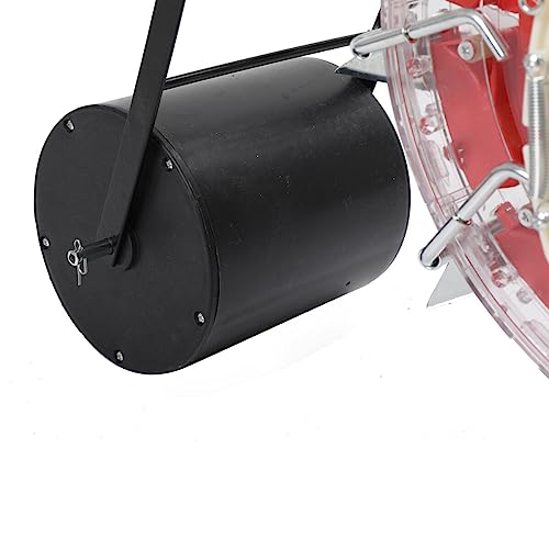 SOFEDY Semeadora de jardim de precisão de metal, semeadora manual para jardim, semeadora de fileira,