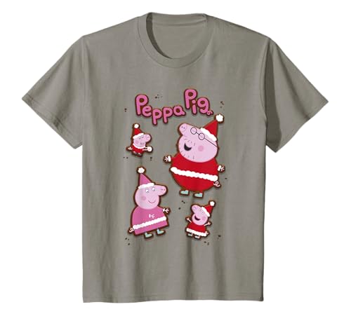 T-shirt Peppa Pig de Noël avec imprimé haute définition famille