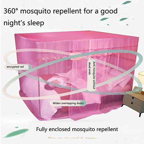 Moustiquaire lit 1,8m abri de camping et nuit sous les étoiles couleur jade - 8
