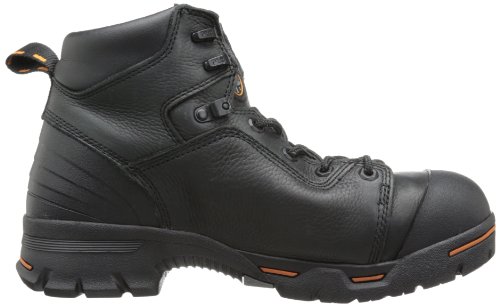 Timberland PRO Timberland PRO Men's Endurance 6 Inch Steel Safety Toe Puncture Resistant Waterproof Industrial Work Boot, Black, 9 M