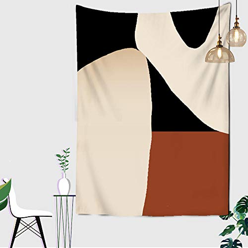 wymhzp Tapiz de Tela Sunset Wave pared japonesa colgante Boho decoración sol montaña naturaleza paisaje perro dormitorio Mandala pared alfombra manta150x100cm Cover