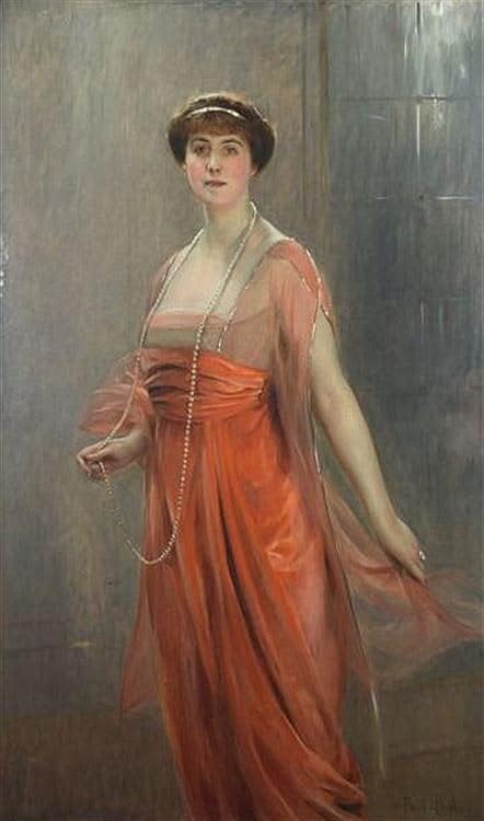 ArmerI Pictures to Photo Canvas Prints Famous Painting Portrait of Lady Avery By Paul Emile Chabas for Home Decor 60x90cm
