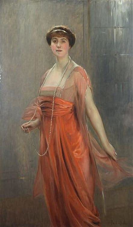 ArmerI Pictures to Photo Canvas Prints Famous Painting Portrait of Lady Avery By Paul Emile Chabas for Home Decor 60x90cm