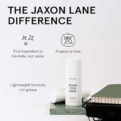Centella Face Wash for Men Skin Care: BOOM CICA WOW Mens Face Wash Korean Barrier Boost Hydrating Gel Cleanser for Oily, Dry, Acne Prone Skin, Unisex Daily Facial Cleanser, Hyaluronic Acid & Green Tea
