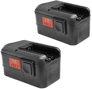 ExpertPower 2 Pack 18v 2000mAh NiCd Battery for Milwaukee 48-11-2230 48-11-2200 48-11-2232 8940158631