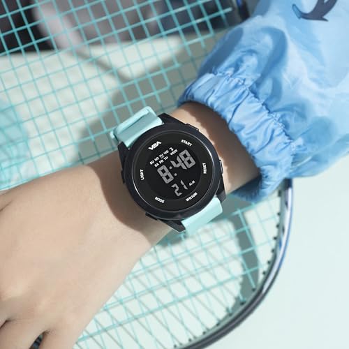 Image of V2A Pulse 25102 Digital Watch for Boys, Teens & Men | Easy-Read Digital Display | Alarm Stopwatch Backlight Day Date | TPU Strap | 30M Water Resistant