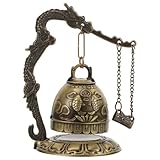 Décoration de bureau – fabriqué en alliage sûr, cet ornement de table vintage est à la fois pratique et esthétique. ornement en forme de cloche vintage