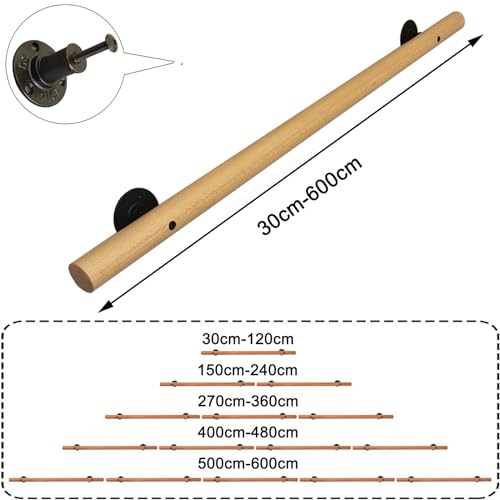 Barre d'appui de sécurité intérieure escalier durable kit
