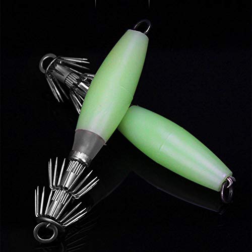 Ganchos de peixe limpos 1 pç 14 g/10 cm Luminoso Simulação de gancho de pesca rígida Isca de isca