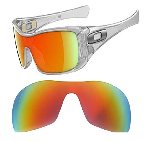 Galaxy Replacement Lenses For Oakley Antix Sunglasses Red Color Polarized
