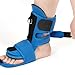 UYVEIS Flat-Arch Night Splint for Plantar Fasciitis Women Men Soft and Comfortable, Plantar Fasciitis Night Splints for Arch Pain Heel Spur(Blue)