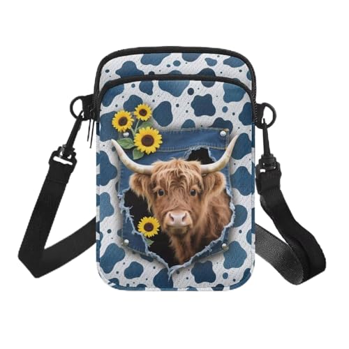 Image of Xpyiqun Small Crossbody Bag Women Phone Purses Sling Shoulder Handbag Cross Body Pouch Wallet Bags
